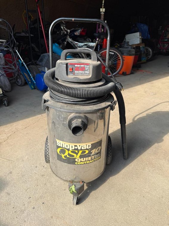 Shop Vac QSP 10 Gallon Quiet Contractor 6HP Wet/Dry Vac