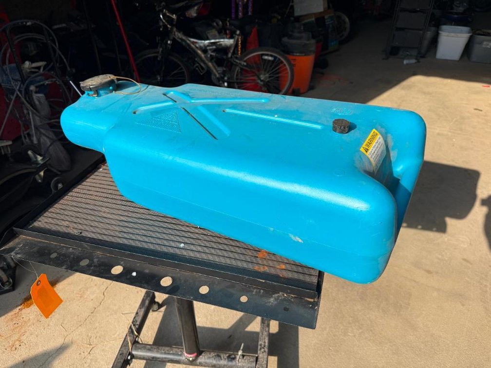 Tote-Along 15-Gallon Drain Water Tank, Barker Mfg. 