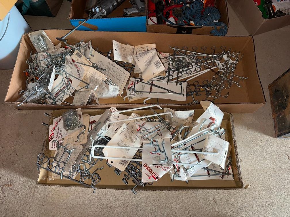 Peg Board Hooks and Accessories