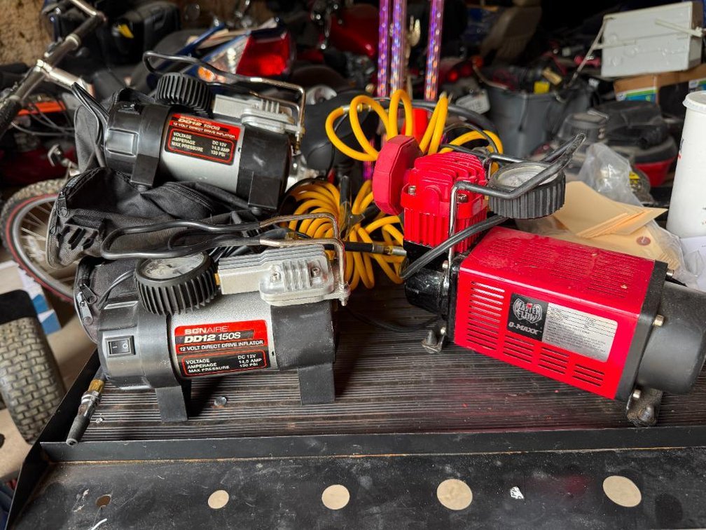 Lot of 3 Portable Air Compressors