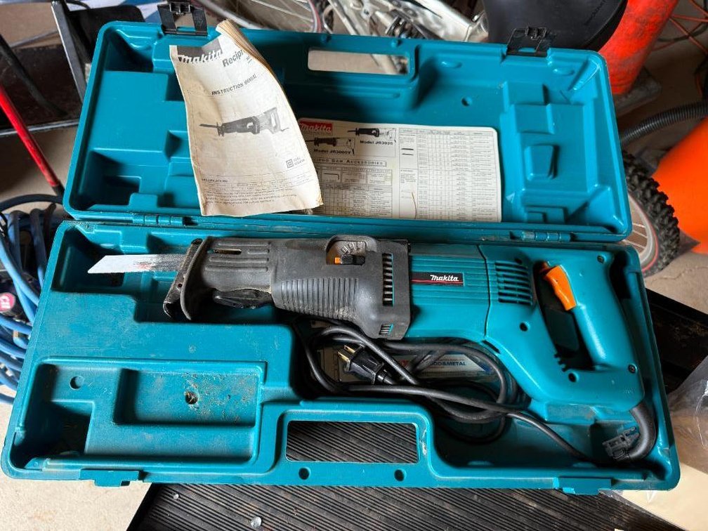 Makita Recipro Saw, Reciprocating Saw in Case