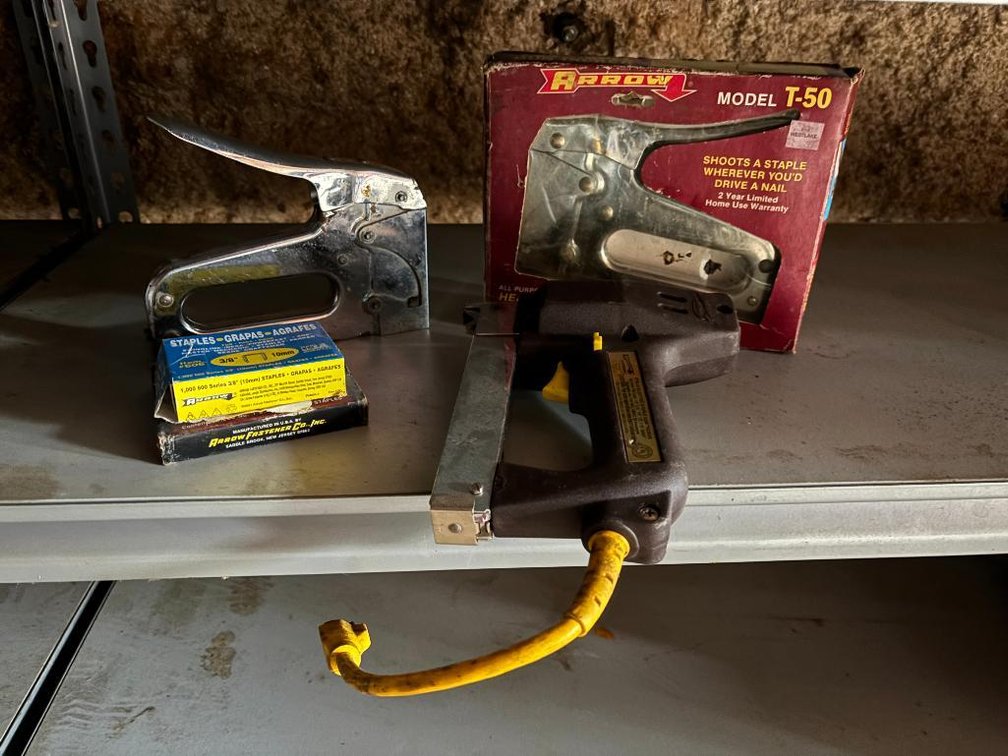 Four HD Staplers, One Electric Stapler