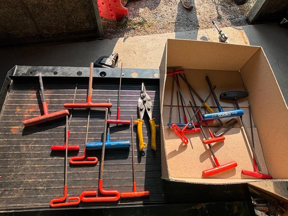 T-Handled Hex Wrenches