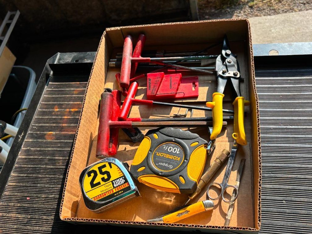T-Handled Wrenches, Tape Measures, Tin Snips