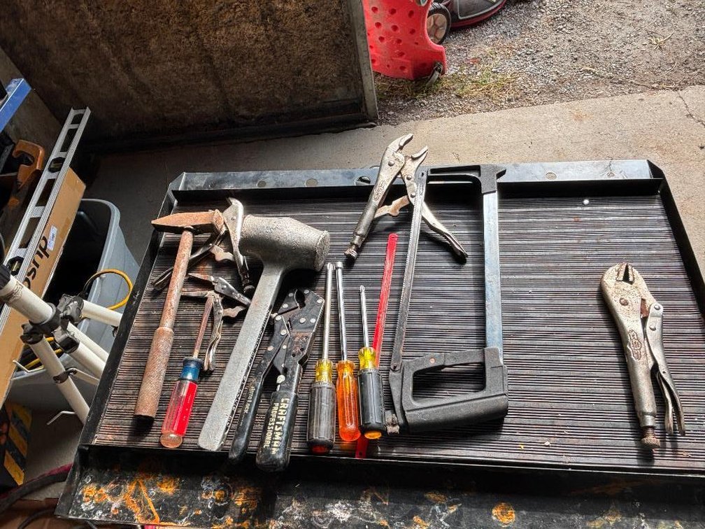 Hand Tools, Vise Grips, Hack Saw, Hammers, Screwdrivers, Wrenches and More