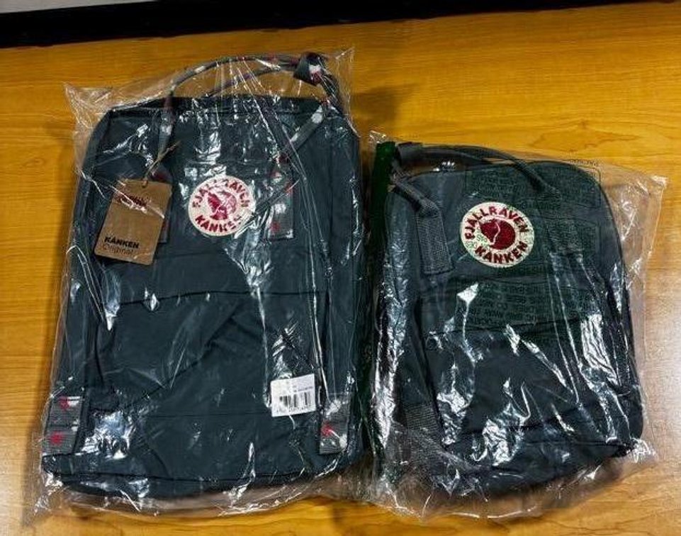 Lot of 2, New, Fjallraven Kanken Backpacks, 2 Sizes