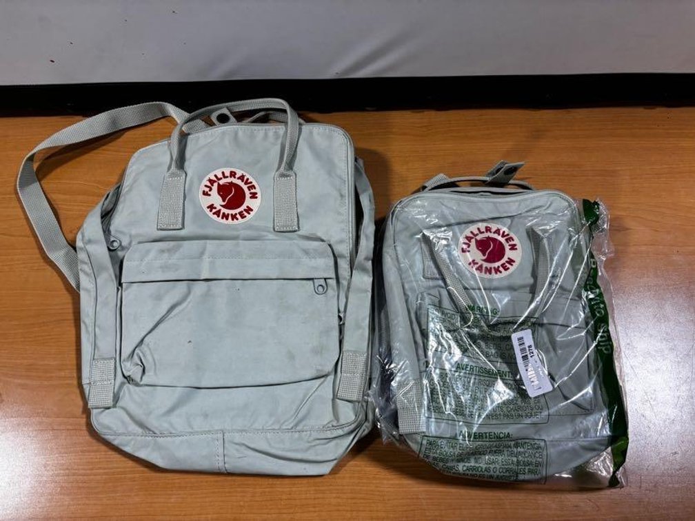 Lot of 2, New, Fjallraven Kanken Backpacks, 2 Sizes