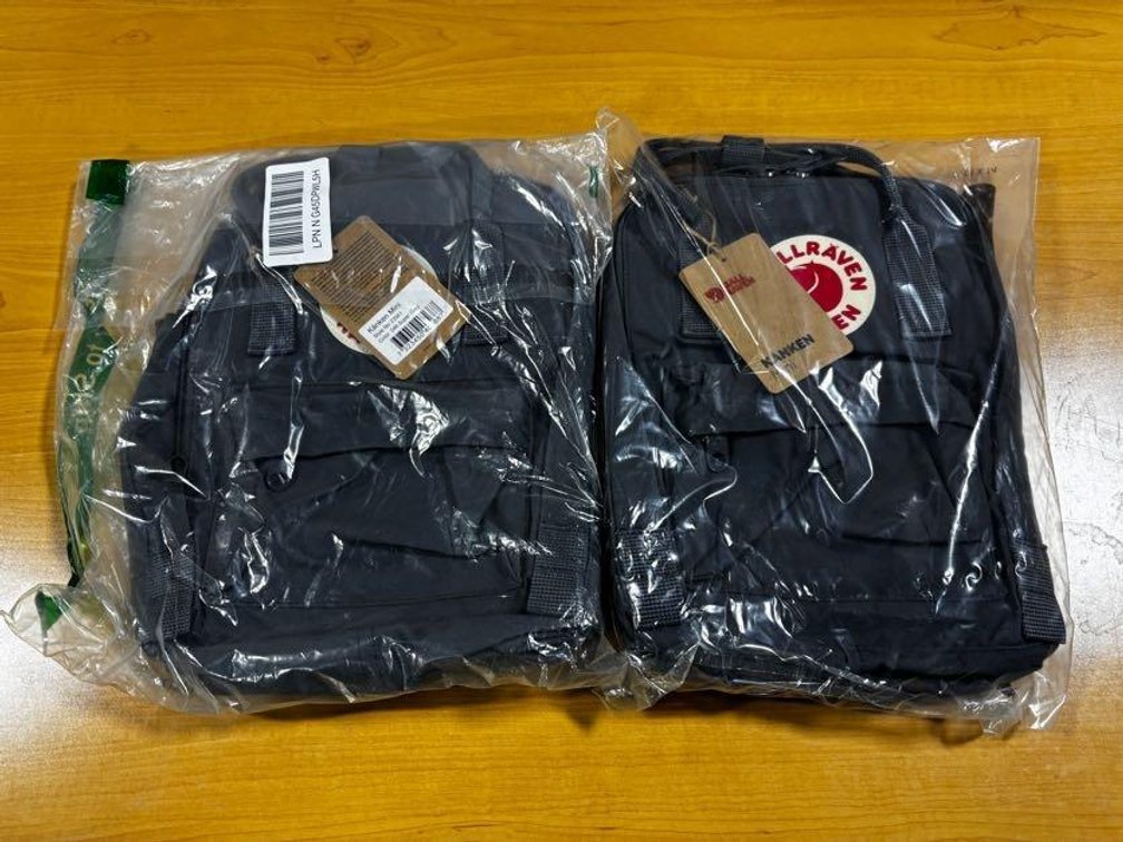 Lot of 2, New, Fjallraven Kanken Backpacks, Mini