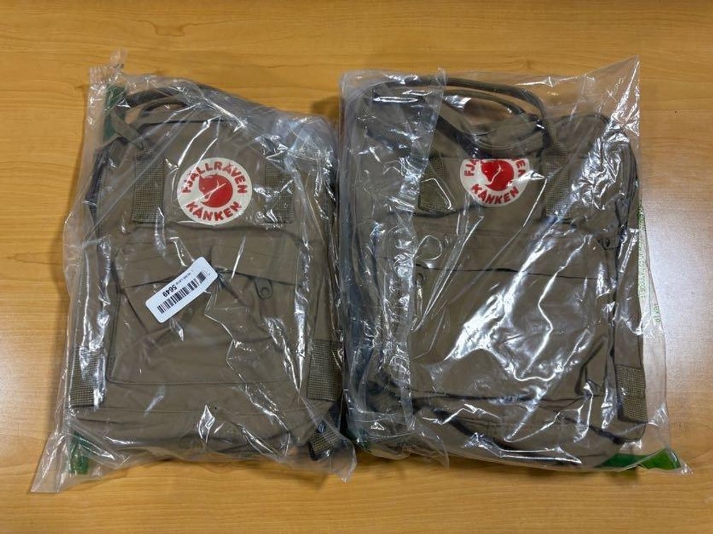 Lot of 2, New, Fjallraven Kanken Backpacks