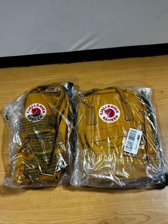 Lot of 2, New, Fjallraven Kanken Backpacks