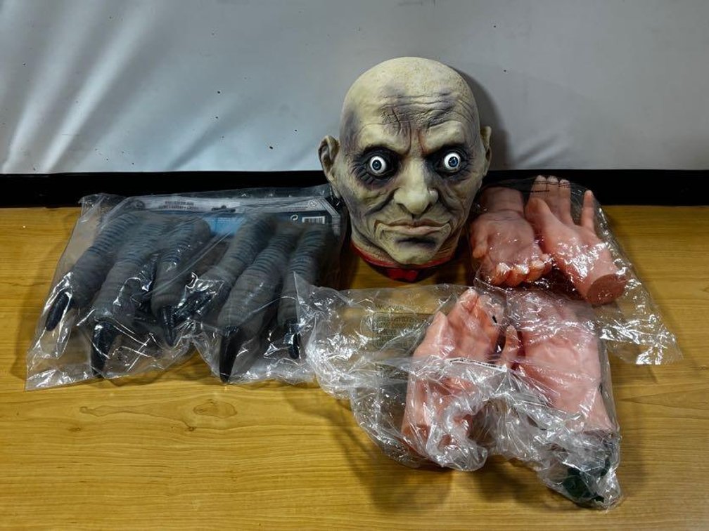 Group of New Scary Halloween Related Items!