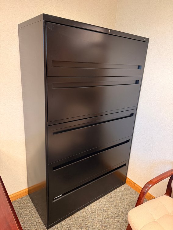 HON 4-Drawer Lateral File Cabinet, 67in x 19in x 42in Wide