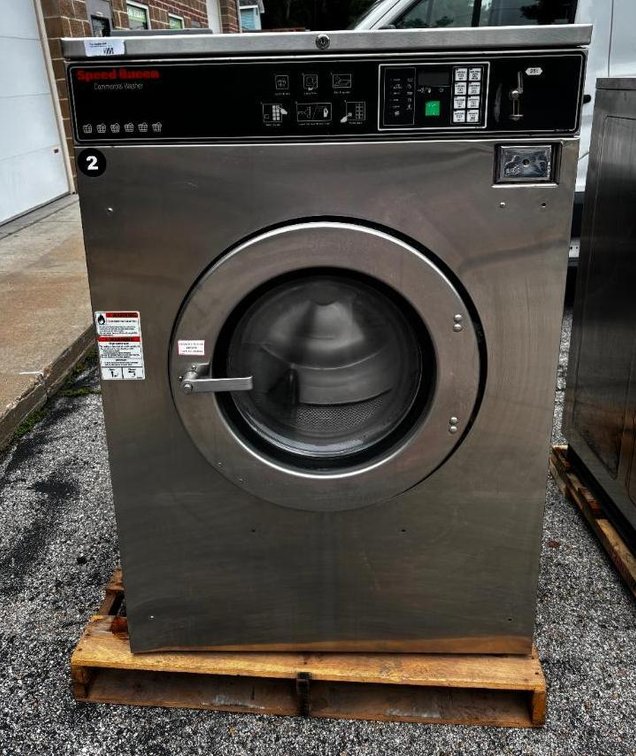 Speed Queen 60lb Commercial Coin-Op Front-Load Washer Model SC60BC2OU60001