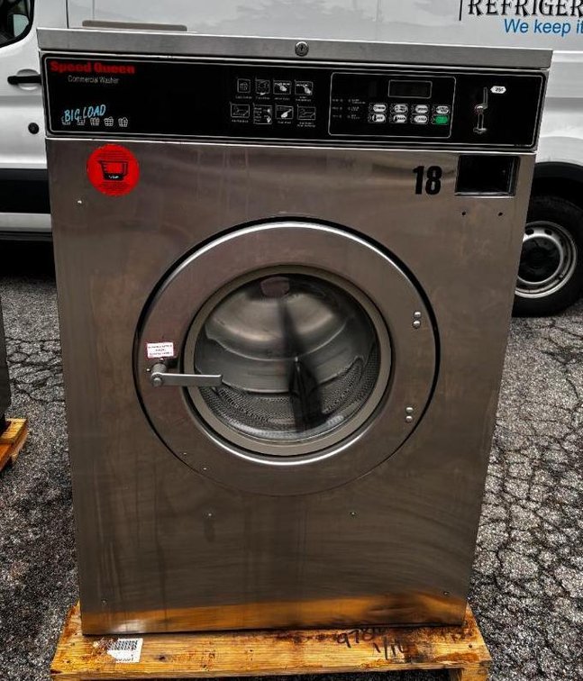 Speed Queen 50lb Commercial Coin-Op Front-Load Washer Model SC50NC2OP60001