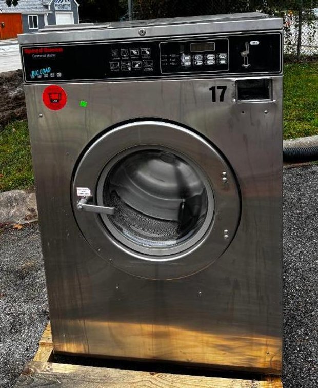 Speed Queen 50lb Commercial Coin-Op Front-Load Washer Model SC50NC2OP60001