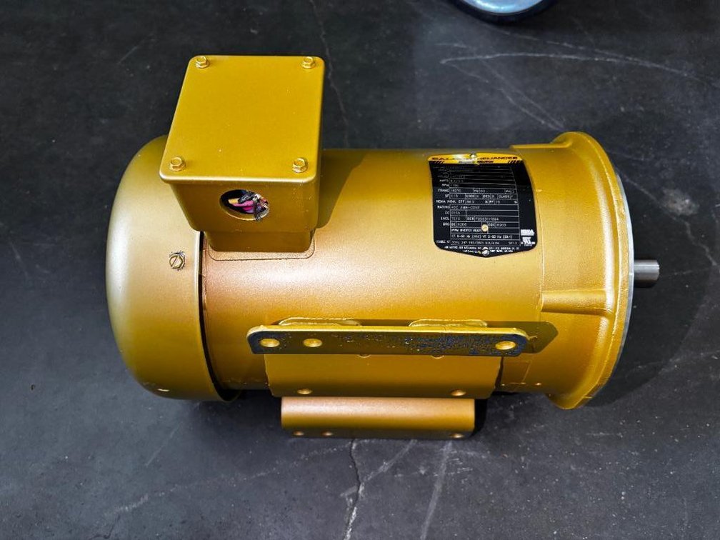 New, Baldor Super-E Motor Cat. No. CEM3611T, 3HP, 230/260v Motor