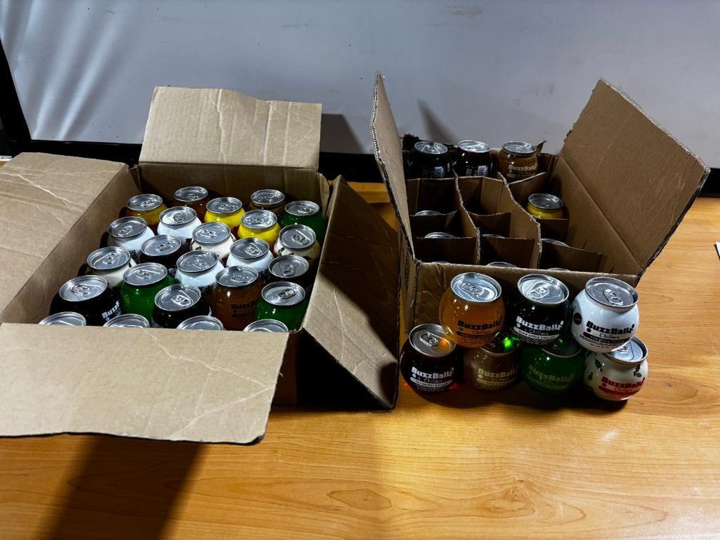 Group of BuzzBallz Ready to Drink Cocktails, ea. 187ml - Wide Variety of Flavors