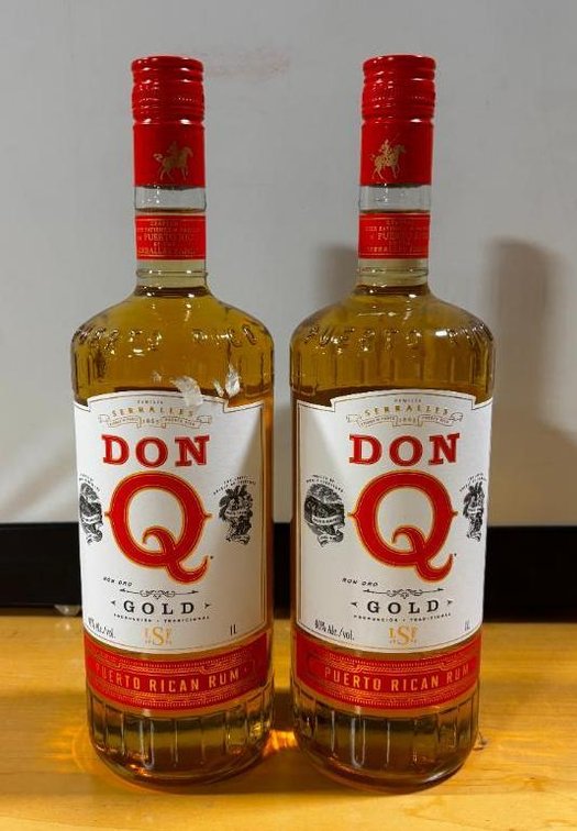 (2) Bottles, Don Q Gold Puerto Rican Rum