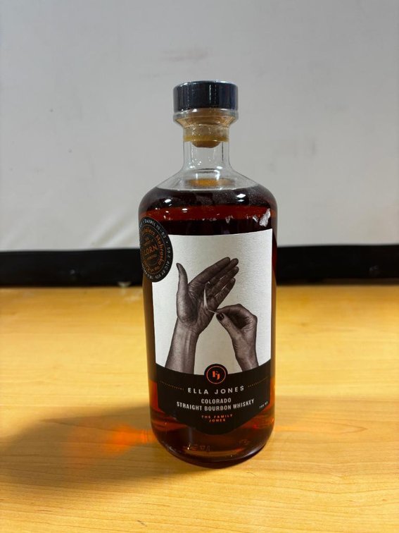 Ella Jones Colorado Straight Bourbon Whiskey, 750ml