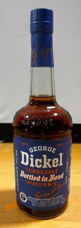 George Dickel Tennessee Whisky, Bottled in Bond, 750ml