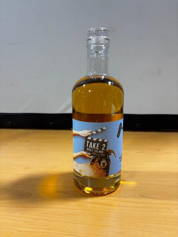 Take 2 Wolf Island Single Cask Nation Single Malt Scotch Whisky, 750ml