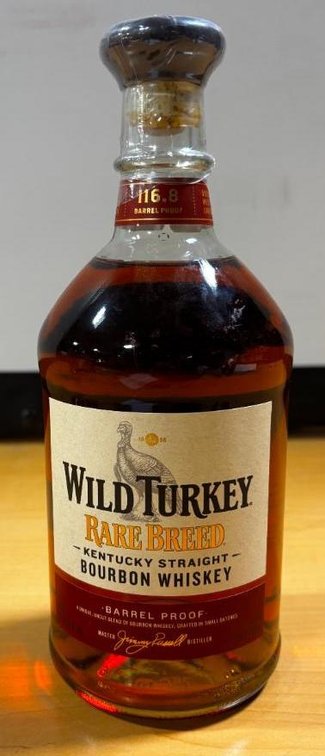 Wild Turkey Rare Breed Kentucky Straight Bourbon Whiskey, Barrel Proof, 750ml