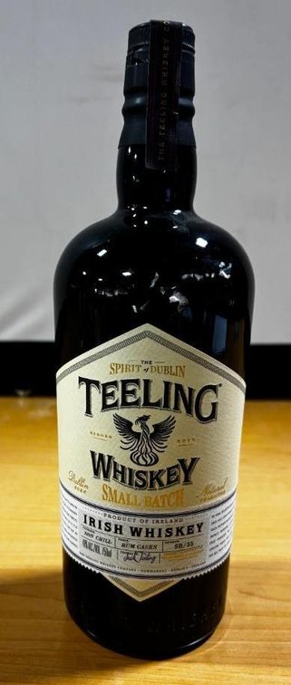 Teeling Whiskey, Small Batch Irish Whiskey, Rum Cask, 750ml