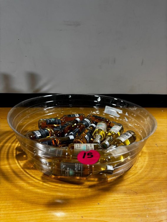 (15) 50ml Bottles of Booze, See Images