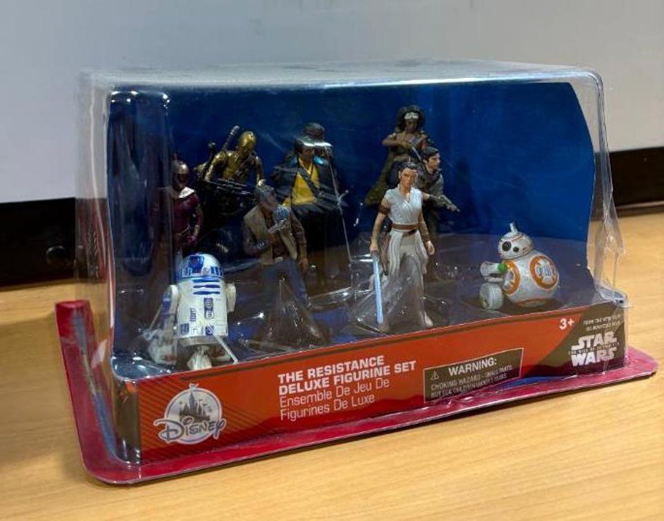 NIB Disney The Resistance Deluxe Figurine Set, Star Wars