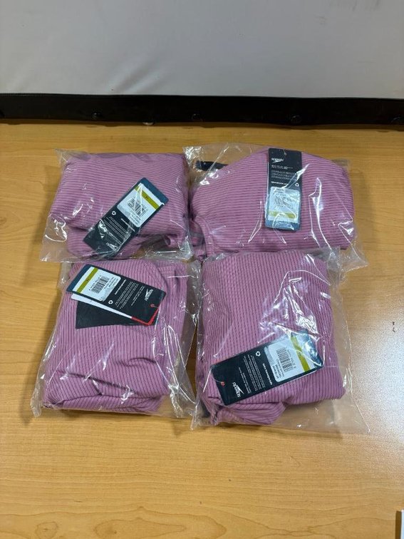 Lot of 4 Speedo Mauve Orchid Size 14 Women's Swimsuit