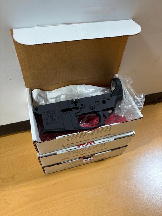 Lot of 3, New Mag Tactical Systems, Lower Receivers, Cal-Multi, Mag Black, Part: MG-G4 Receiver, All for One Bid