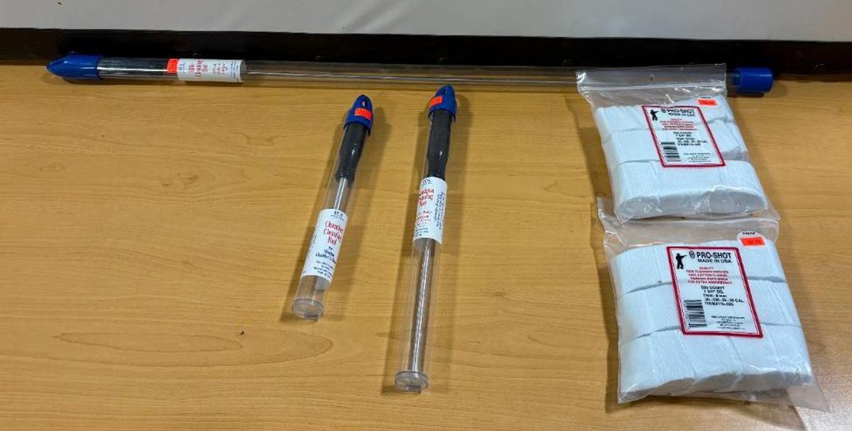 5 Pieces of Brand New Gun Cleaning Supplies and Equip. See Images, Cleaning Rods, Patches