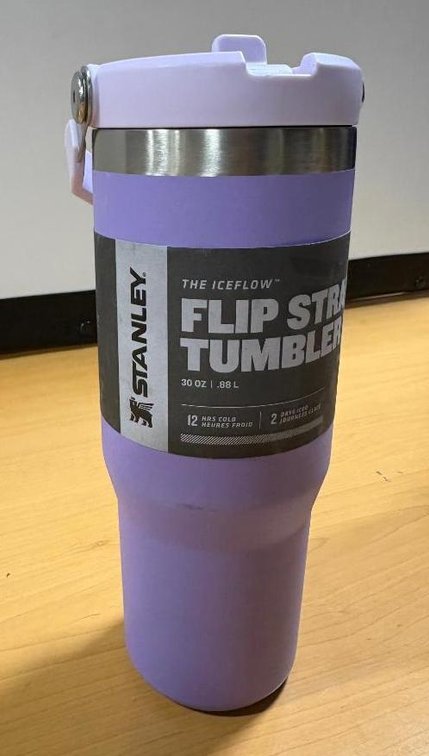 New Stanley IceFlow Flip Straw Tumbler, May or May Not Have Small Ding