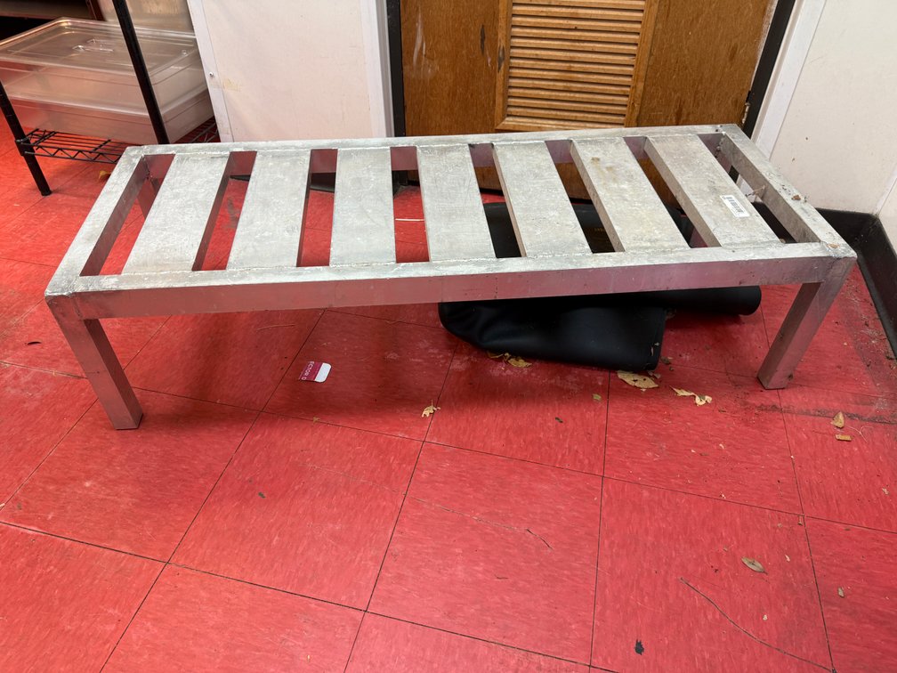 Aluminum Dunnage Rack 48in x 18in x 12in H