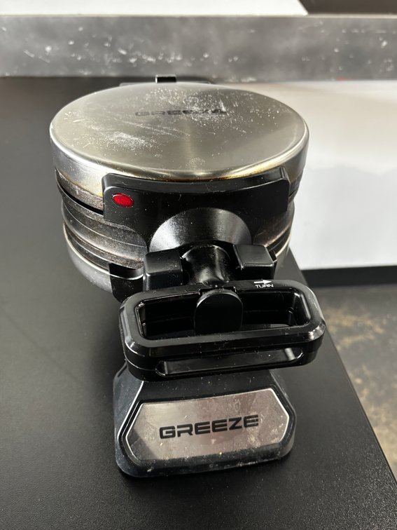 Greeze Waffle Maker Model: SW-2090A, Household Grade