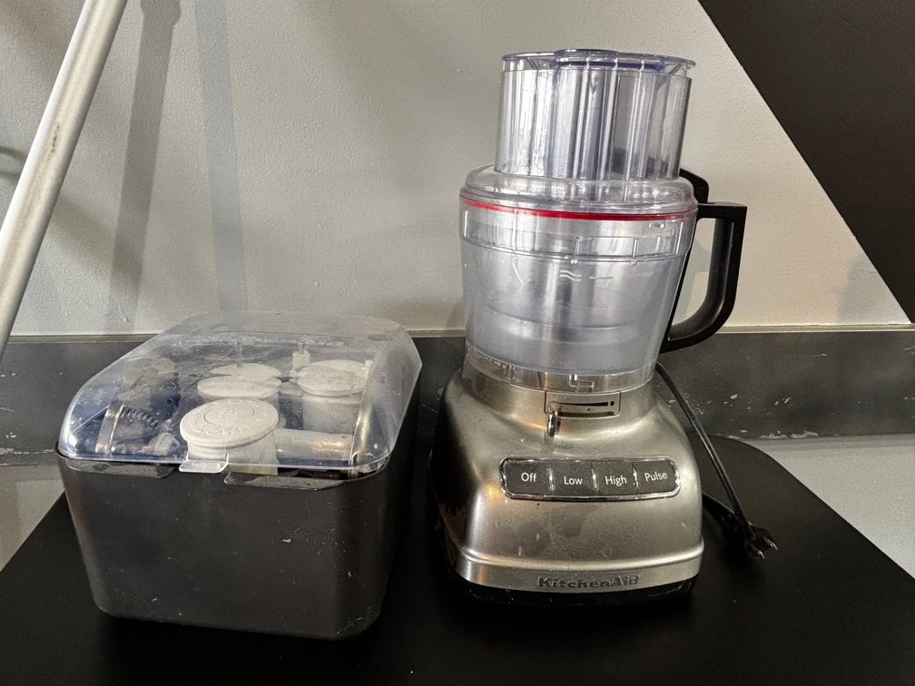 Kitchenaid Household Food Processor w/ a Variety of Blades, Appears Complete