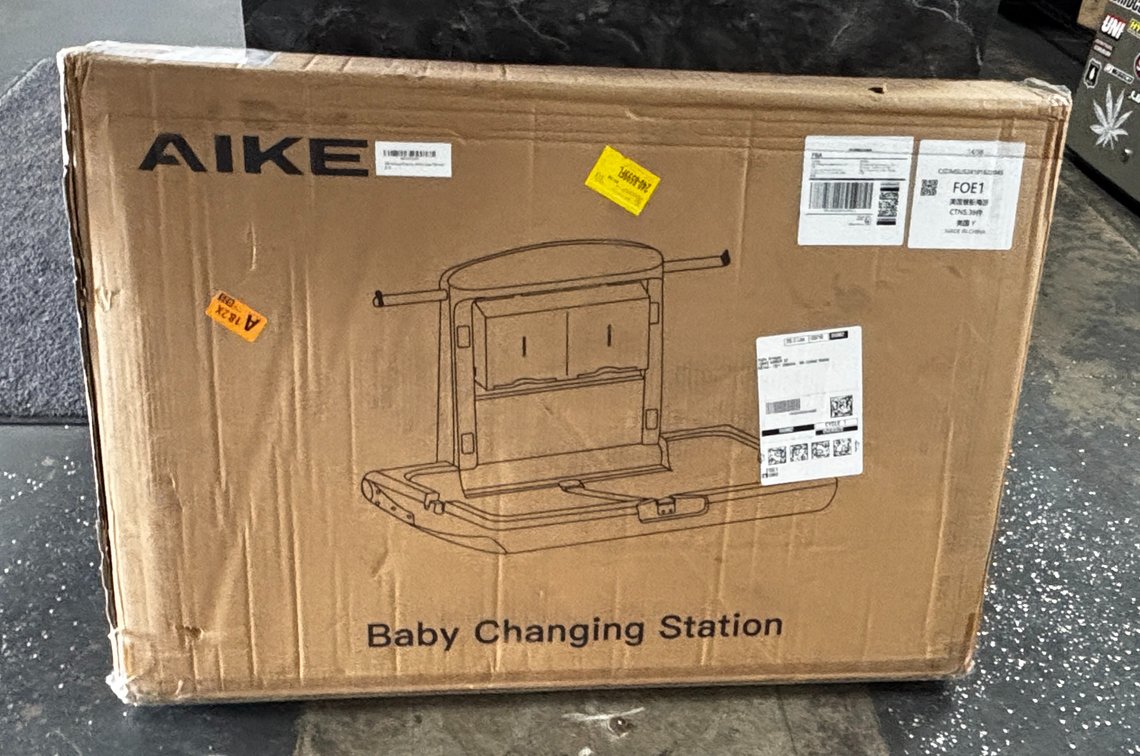 NEW, AIKE Baby Changing Station, New in Box