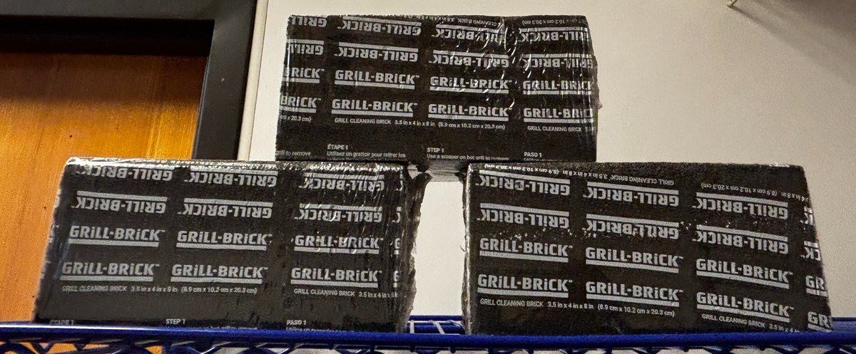 Lot of 3, New Grill Bricks