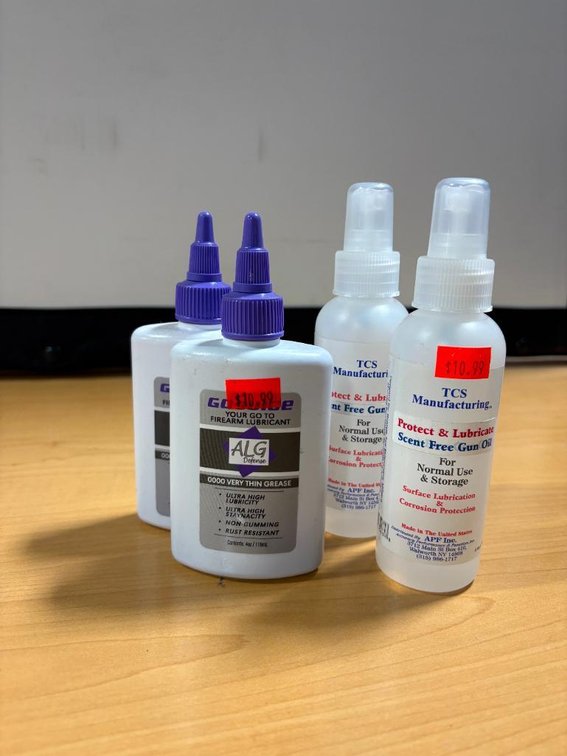 Lot of 4, 2/ea - Gun Oil and Firearm Lubricant