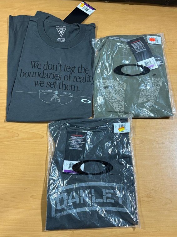 Lot of 3, New, Oakley Tactical T-Shirts, Oakley Brand, Size XXL