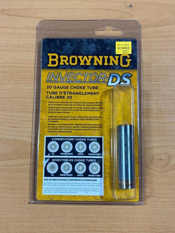 New, Browning Invector DS 20-Gauge Choke Tube