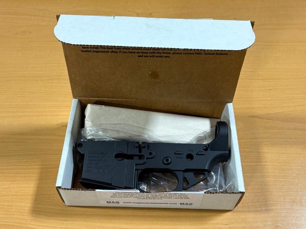 MAG Tactical MG-G4 Lower Receiver, Cal-Multi, Mag Black, SN: MTS04294 (Required Permit to Purcahse)