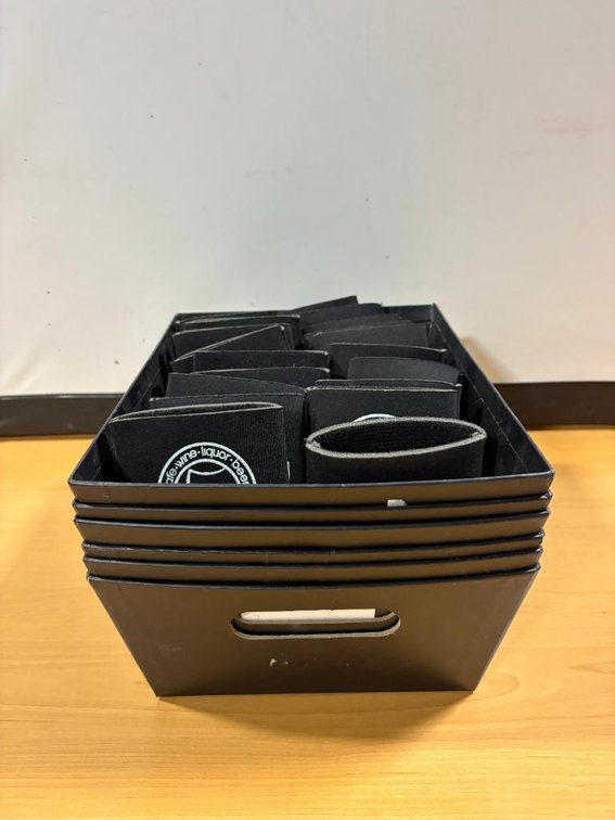 Hard Cardboard Gift Pack Crates w/ Spirit World Koozies, Crates Make Great Gift Baskets