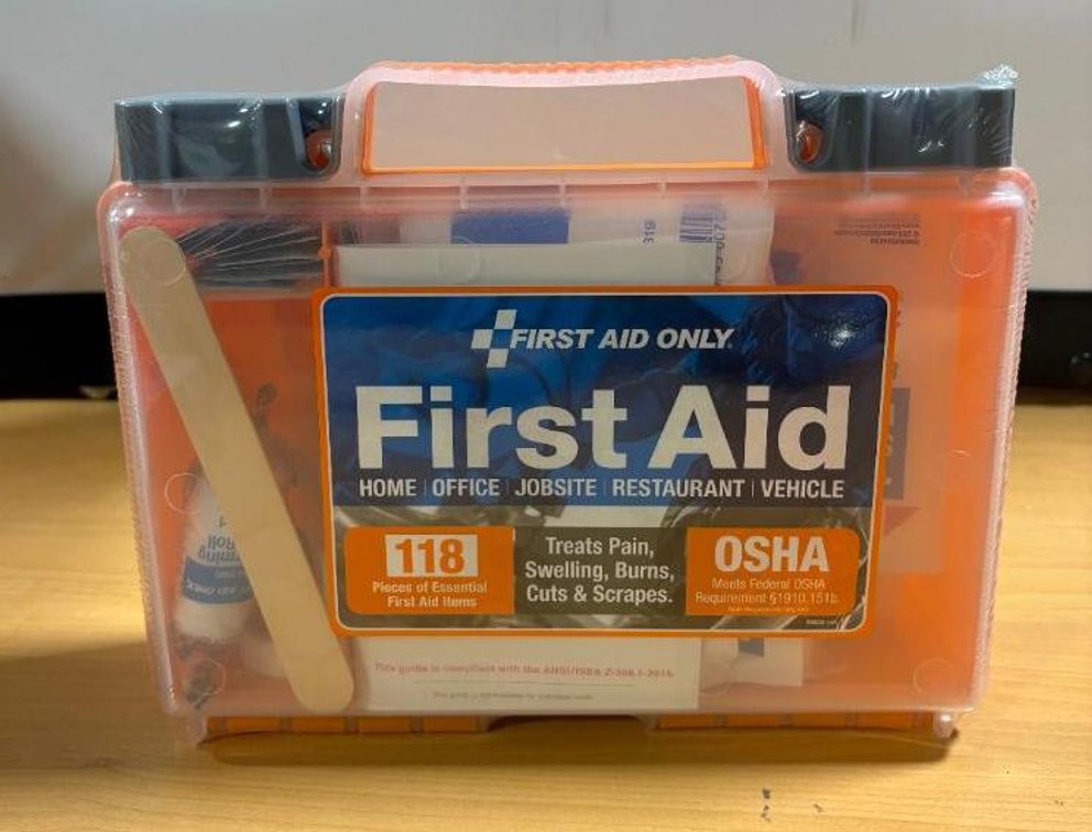 First Aid Kit, New, 118pc