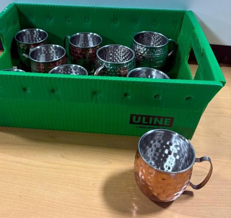 Lot of 8, Moscow Mule Mugs