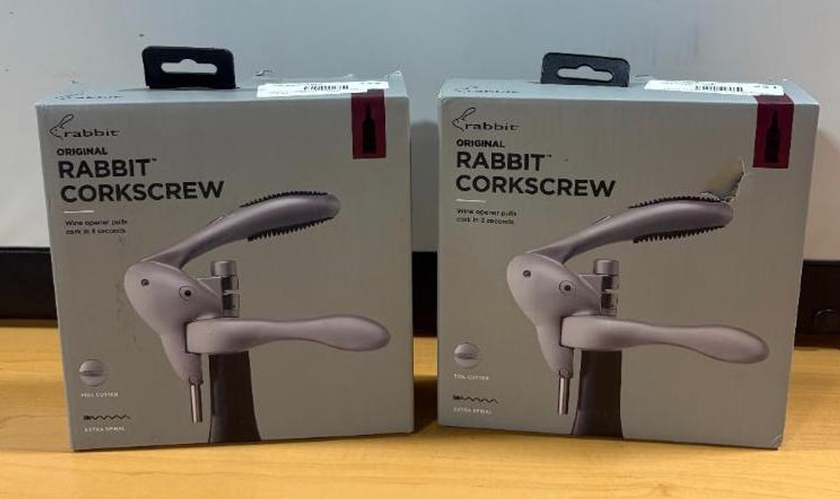 Lot of 2, New, Rabbit Corkscrews