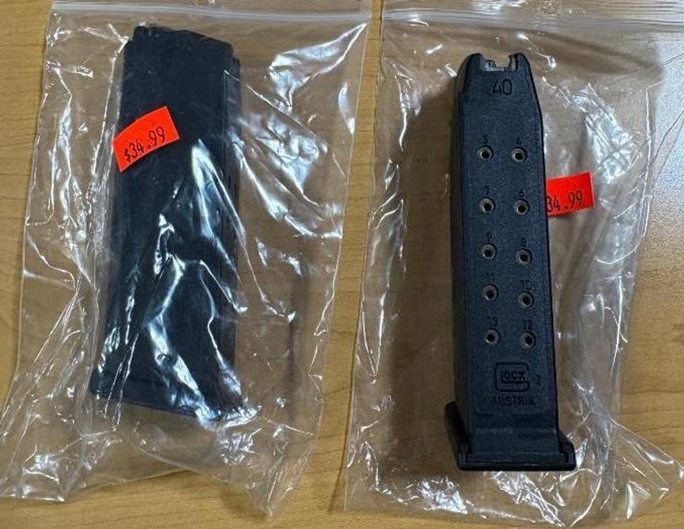 Lot of 2, New GLOCK .40cal Magazines