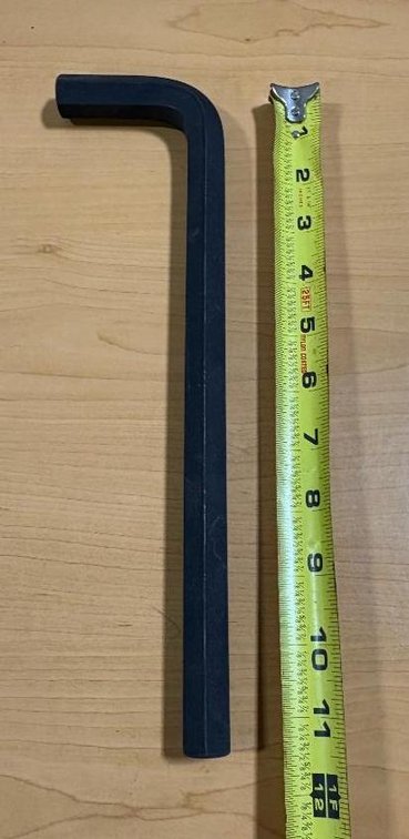 12in x 3/4in Approx. Wrench
