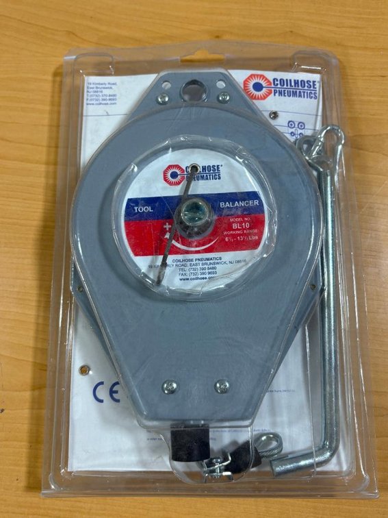 New, Coil Pneumatics Tool Balancer, Range 6-1/2 to 13-1/2lbs
