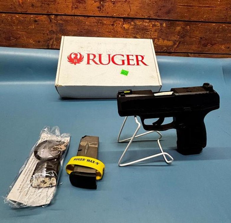 New In Box Ruger Max-9 9mm Pistol SN: 350063666
